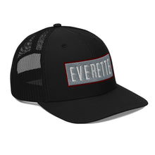 Load image into Gallery viewer, EVERETTE Patch Logo Trucker Cap