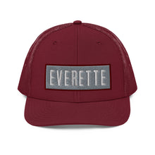 Load image into Gallery viewer, EVERETTE Patch Logo Trucker Cap