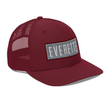 Load image into Gallery viewer, EVERETTE Patch Logo Trucker Cap
