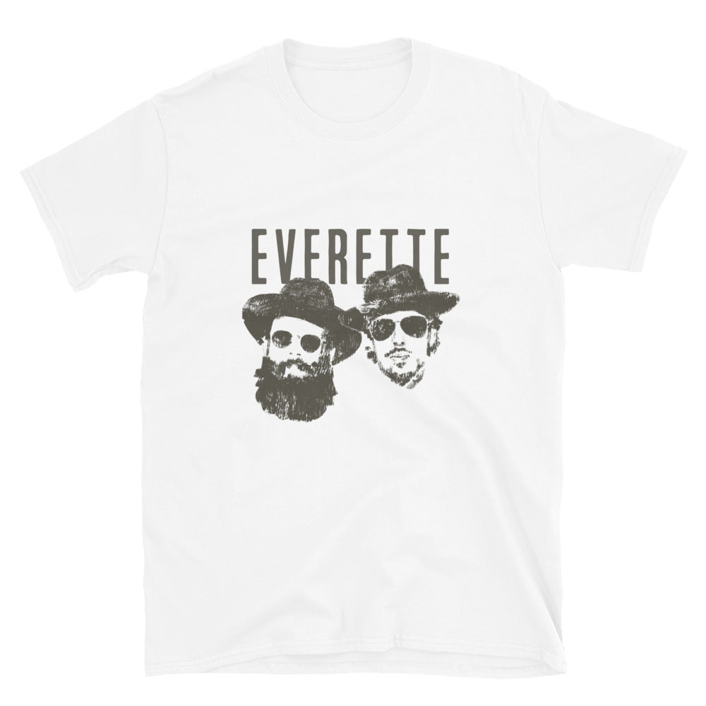 Everette Face Outline Short-Sleeve Unisex T-Shirt